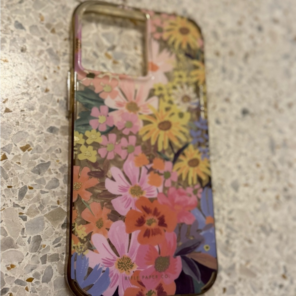 Rifle Paper Co. Pink Yellow Multicolor Floral Phone Case